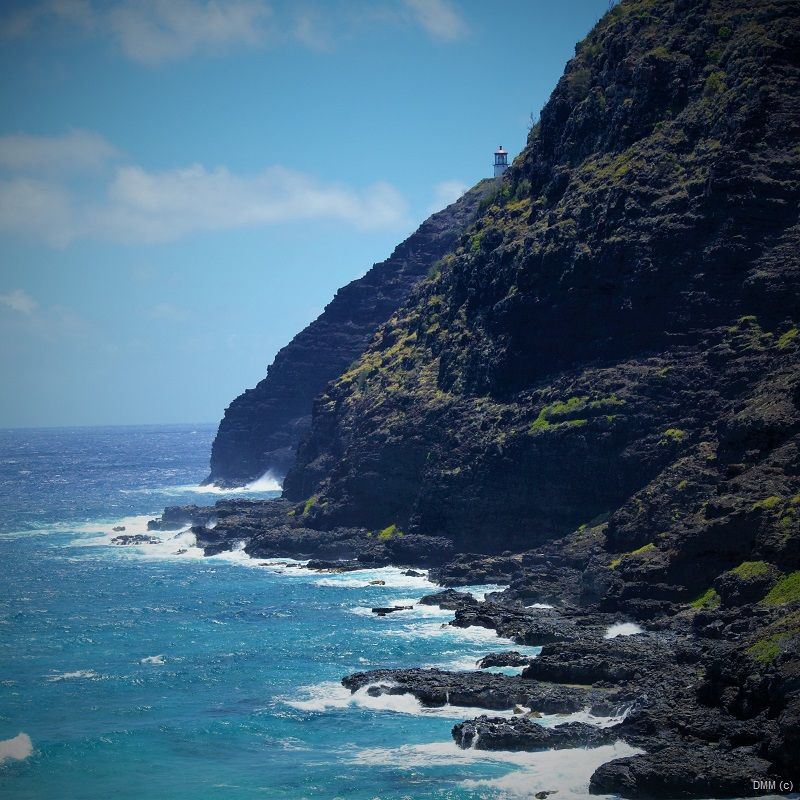 Photo Scenic Hawaii Oahu Rocks
