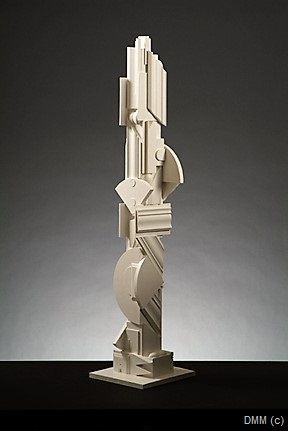 Sculptures Contemporary Unique Wood Zig Zag